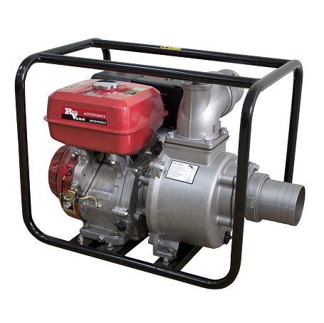 Мотопомпа бензиновая Redverg RD-WP40C + шланги всасывающий 10м и напорный 20м